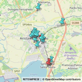 Mappa Via Sassari, 09170 Oristano OR, Italia (1.59929)