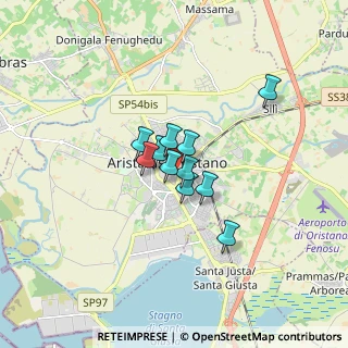 Mappa 09170 Oristano OR, Italia (1.05636)