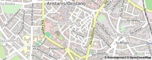 Mappa Oristano