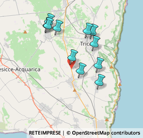 Mappa Ss 275 km 26, 73031 Alessano LE, Italia (3.68818)