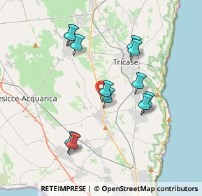 Mappa Ss 275 km 26, 73031 Alessano LE, Italia (3.7725)