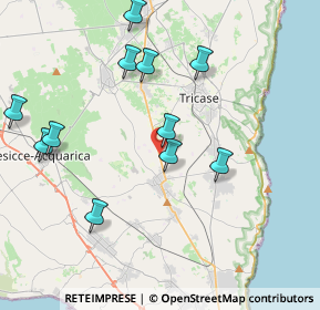 Mappa Ss 275 km 26, 73031 Alessano LE, Italia (4.87333)