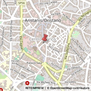 Mappa Via Ciutadella De Menorca, 21, 09170 Oristano, Oristano (Sardegna)