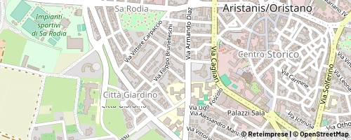 Mappa Oristano