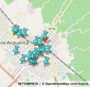 Mappa Via IV Novembre, 73054 Presicce LE, Italia (0.4925)