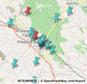 Mappa Via IV Novembre, 73054 Presicce LE, Italia (1.716)