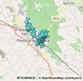 Mappa Via IV Novembre, 73054 Presicce LE, Italia (0.86154)