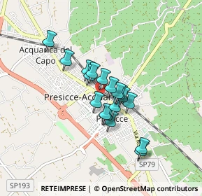 Mappa Via XXI Aprile, 73054 Acquarica del capo LE, Italia (0.64167)