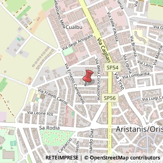 Mappa Via Antioco Casula, 22, 09170 Oristano, Oristano (Sardegna)