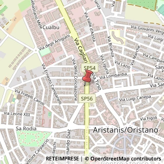 Mappa Via Cagliari, 140, 09170 Oristano, Oristano (Sardegna)