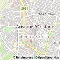 Mapa Oristano