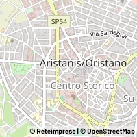 Mapa Oristano