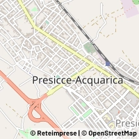 Map Acquarica del Capo