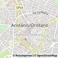 Mapa Oristano