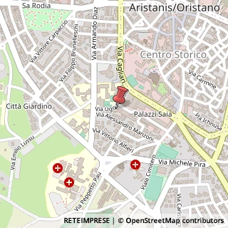 Mappa Via Giosuè Carducci, 41, 09170 Oristano, Oristano (Sardegna)