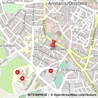 Mappa Via Giosuè Carducci, 23, 09170 Oristano, Oristano (Sardegna)