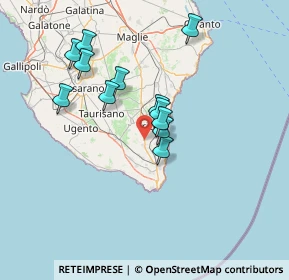 Mappa Le 73031, 73031 Alessano LE, Italia (13.17833)