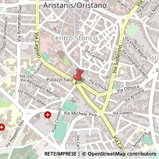 Mappa Viale San Martino,  3, 09170 Oristano, Oristano (Sardegna)