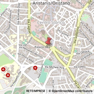 Mappa Via Cagliari, 277, 09170 Oristano, Oristano (Sardegna)