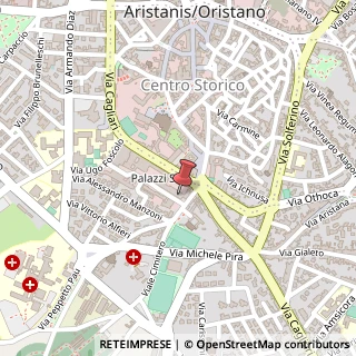 Mappa Via Giosuè Carducci, 6, 09170 Oristano, Oristano (Sardegna)