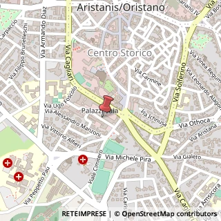 Mappa Via Giosuè Carducci, 18, 09170 Oristano, Oristano (Sardegna)