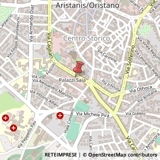 Mappa Via Cagliari, 276, 09170 Oristano, Oristano (Sardegna)