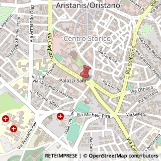 Mappa Via Cagliari, 289, 09170 Oristano, Oristano (Sardegna)