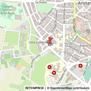 Mappa Via Enrico Mattei,  14, 09170 Oristano, Oristano (Sardegna)