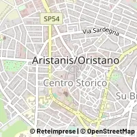Hartă Oristano