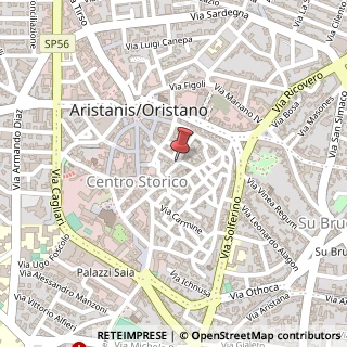 Mappa Via Parpaglia, 54, 09170 Oristano, Oristano (Sardegna)
