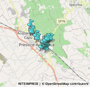 Mappa Via Arturo Toscanini, 73054 Presicce LE, Italia (0.83385)