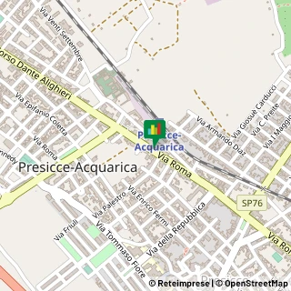 Mappa Via Roma,  39, 73054 Presicce, Lecce (Puglia)