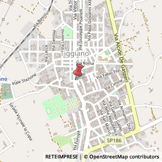Mappa Via Vittorio Veneto, 26, 73030 Tiggiano, Lecce (Puglia)