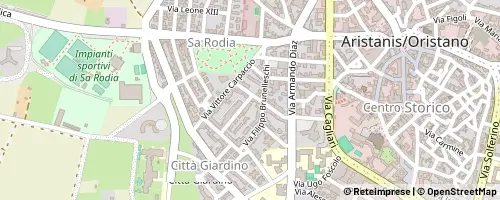 Mappa Oristano