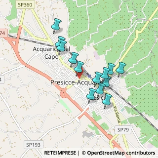 Mappa Via Epifanio Coletta, 73040 Acquarica del Capo LE, Italia (0.82846)