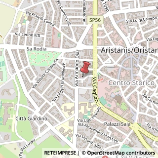 Mappa Via Giovanni XXIII, 11, 09170 Oristano, Oristano (Sardegna)
