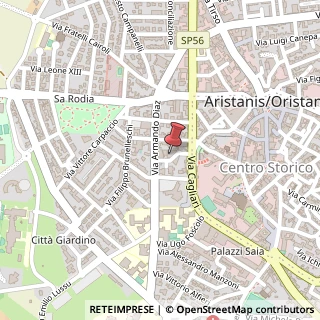Mappa Via Giovanni XXIII, 7, 09170 Oristano, Oristano (Sardegna)