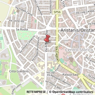 Mappa Viale Armando Diaz, 09170 Oristano OR, Italia, 09170 Oristano, Oristano (Sardegna)
