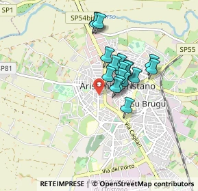 Mappa Viale Armando Diaz, 09170 Oristano OR, Italia (0.70333)