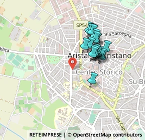 Mappa Viale Armando Diaz, 09170 Oristano OR, Italia (0.407)