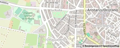 Mappa Oristano