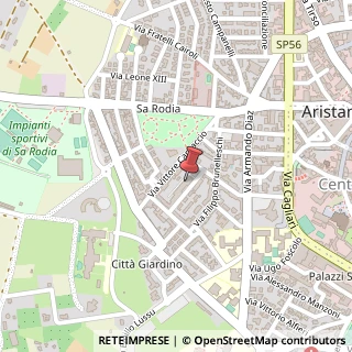 Mappa Via Giovanni Canalis, 11, 09170 Oristano, Oristano (Sardegna)