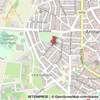 Mappa Via Beato Angelico, 64, 09170 Oristano, Oristano (Sardegna)