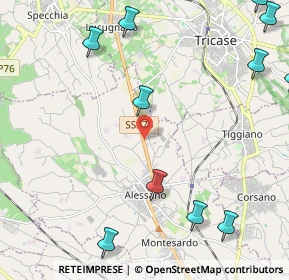 Mappa Via Matine, 73031 Alessano LE, Italia (3.33545)
