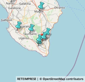 Mappa Via Matine, 73031 Alessano LE, Italia (26.74)