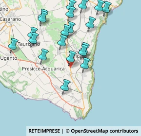 Mappa Via Matine, 73031 Alessano LE, Italia (9.0955)