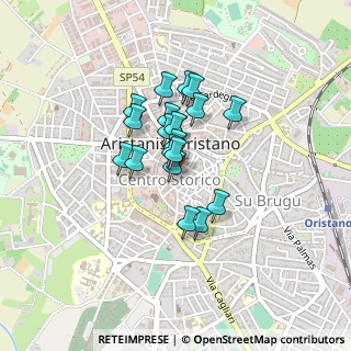 Mappa Piazza Pietro Martini, 09170 Oristano OR, Italia (0.308)