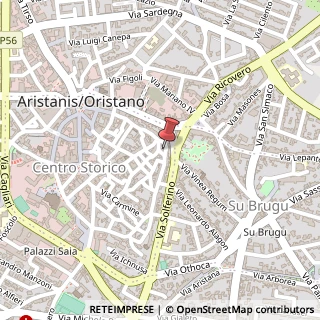 Mappa Via Azuni, 55, 09170 Oristano, Oristano (Sardegna)
