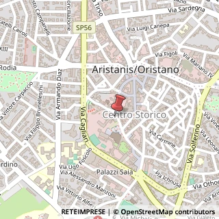 Mappa Via Duomo, 12, 09170 Oristano, Oristano (Sardegna)