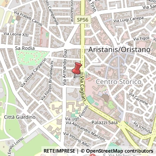 Mappa Via Giovanni XXIII, 68, 09170 Oristano, Oristano (Sardegna)